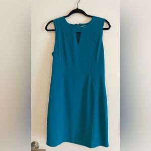 Turquoise Blue Medium Shift Dress